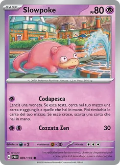 Slowpoke (Evoluzioni a Paldea #085/193)