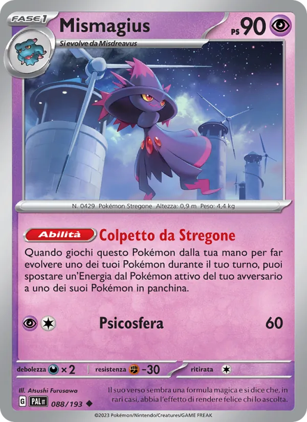 Mismagius (Paldea Evolved #088/193)