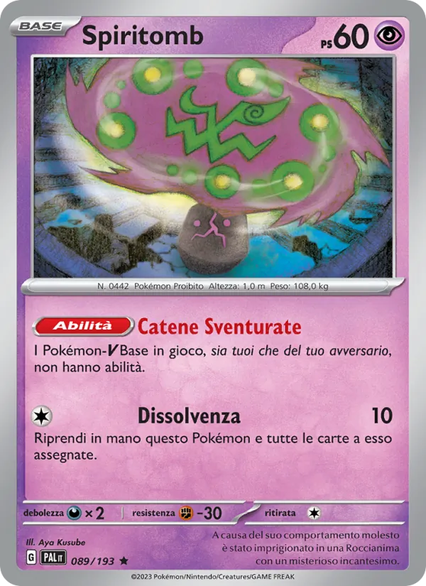Spiritomb (Paldea Evolved #089/193)