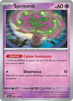 Spiritomb (Evoluzioni a Paldea #089/193)
