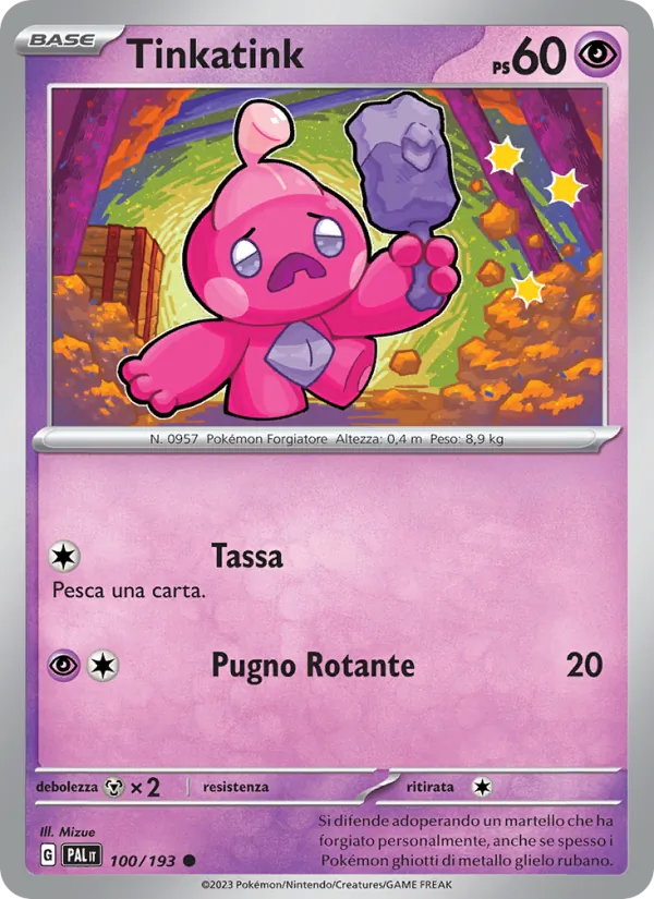 Tinkatink (Evoluzioni a Paldea #100/193)