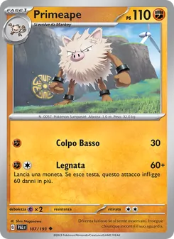 Primeape (Evoluzioni a Paldea #107/193)
