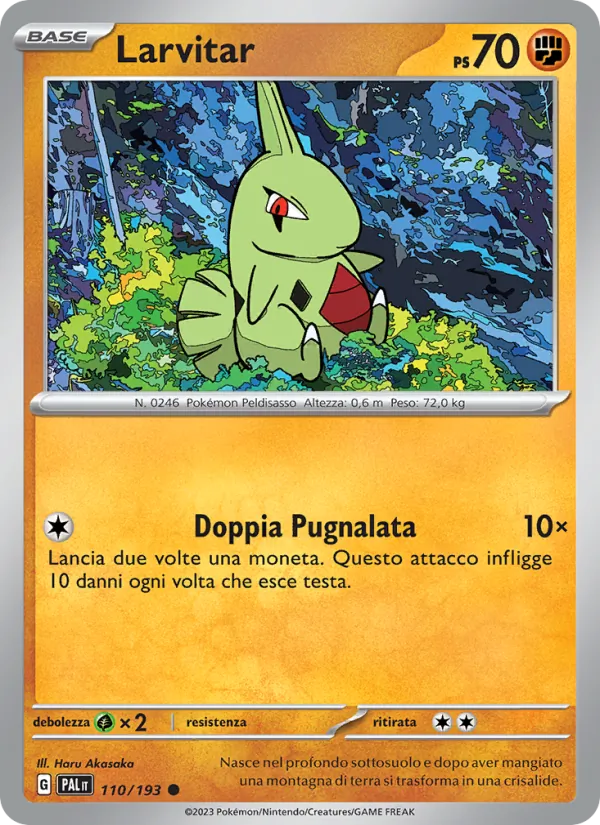 Larvitar (Paldea Evolved #110/193)