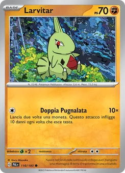 Larvitar (Evoluzioni a Paldea #110/193)