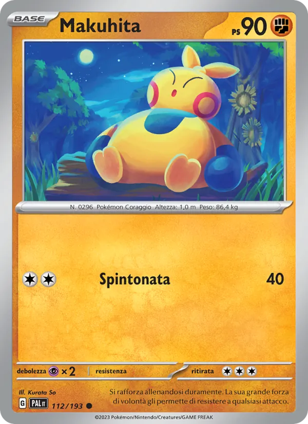 Makuhita (Paldea Evolved #112/193)