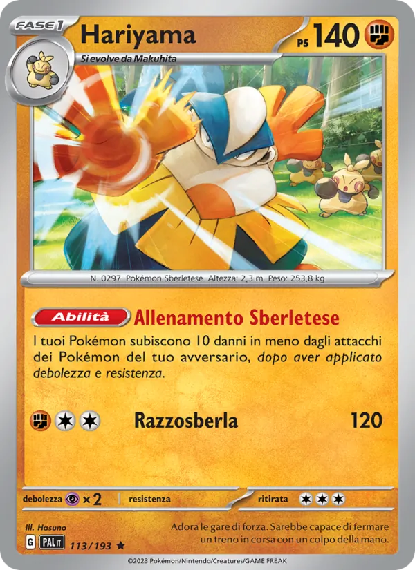 Hariyama (Evoluzioni a Paldea #113/193)