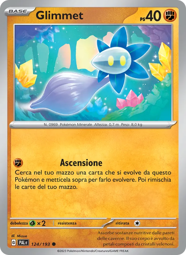 Glimmet (Evoluzioni a Paldea #124/193)