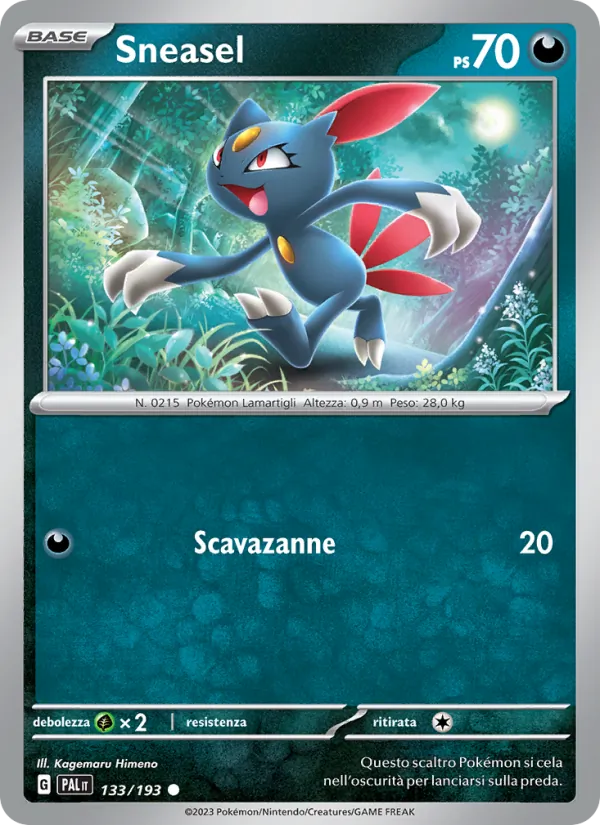 Sneasel (Paldea Evolved #133/193)
