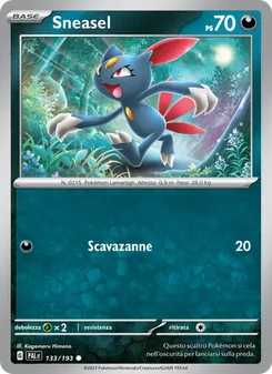 Sneasel (Evoluzioni a Paldea #133/193)