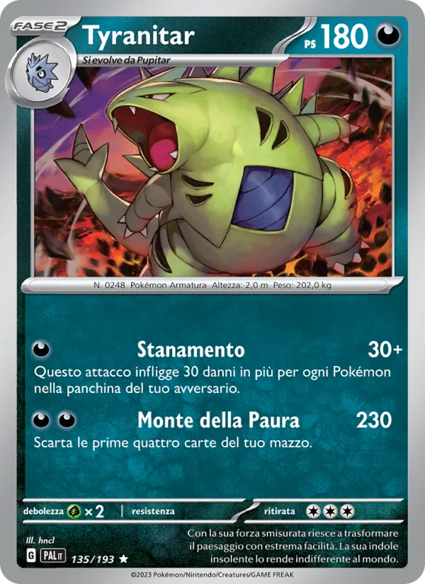 Tyranitar (Paldea Evolved #135/193)