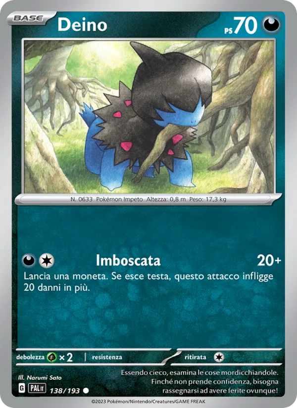 Deino (Paldea Evolved #138/193)