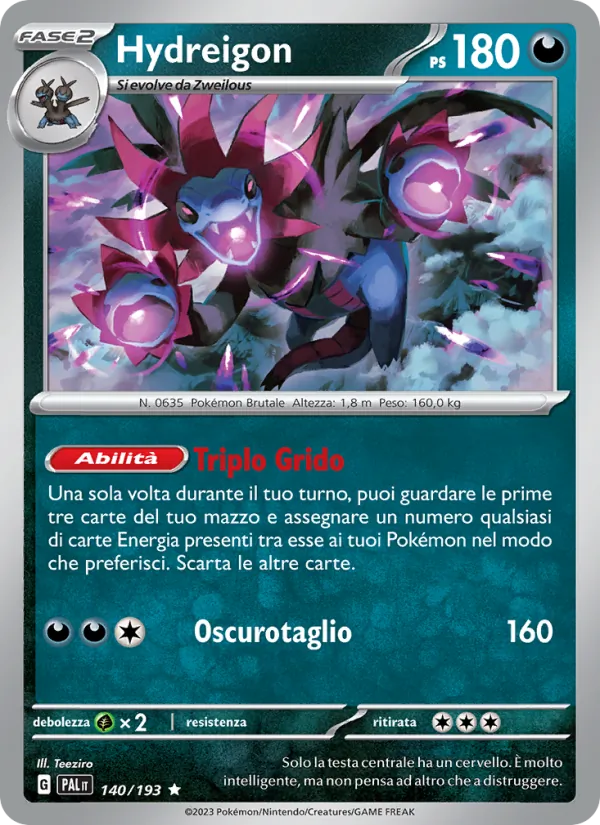 Hydreigon (Evoluzioni a Paldea #140/193)