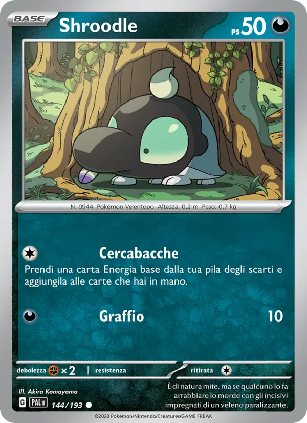Shroodle (Evoluzioni a Paldea #144/193)