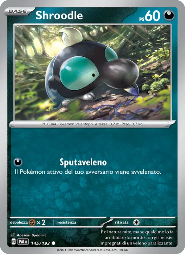 Shroodle (Evoluzioni a Paldea #145/193)