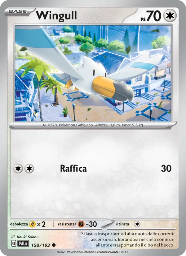 Wingull (Paldea Evolved #158/193)
