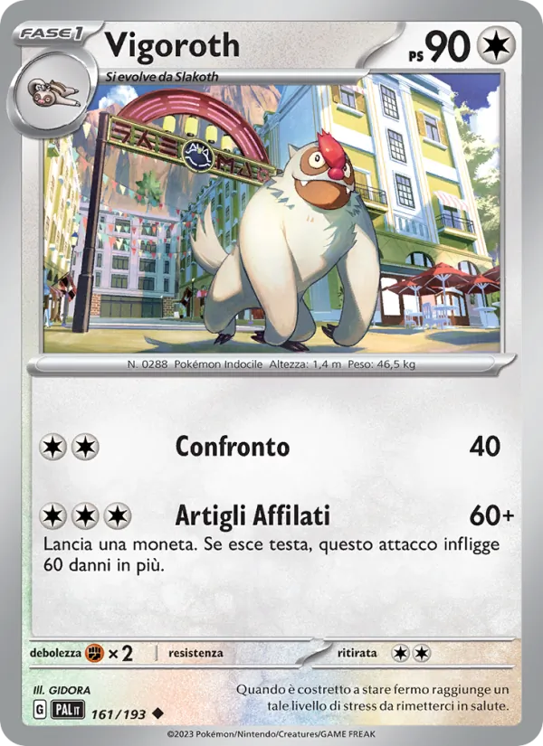 Vigoroth (Evoluzioni a Paldea #161/193)