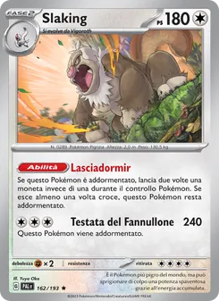 Slaking (Evoluzioni a Paldea #162/193)