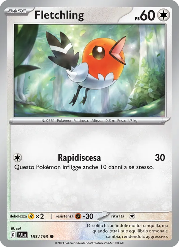 Fletchling (Paldea Evolved #163/193)