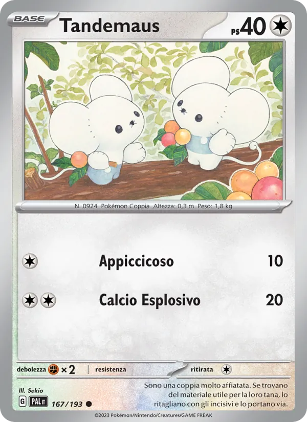 Tandemaus (Paldea Evolved #167/193)