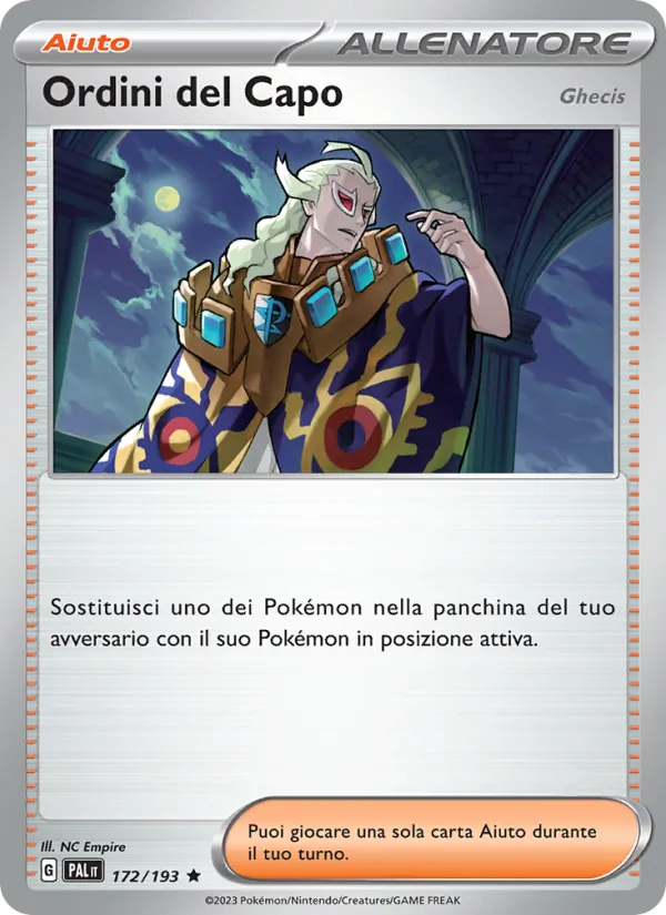 Ordini del Capo (Evoluzioni a Paldea #172/193)