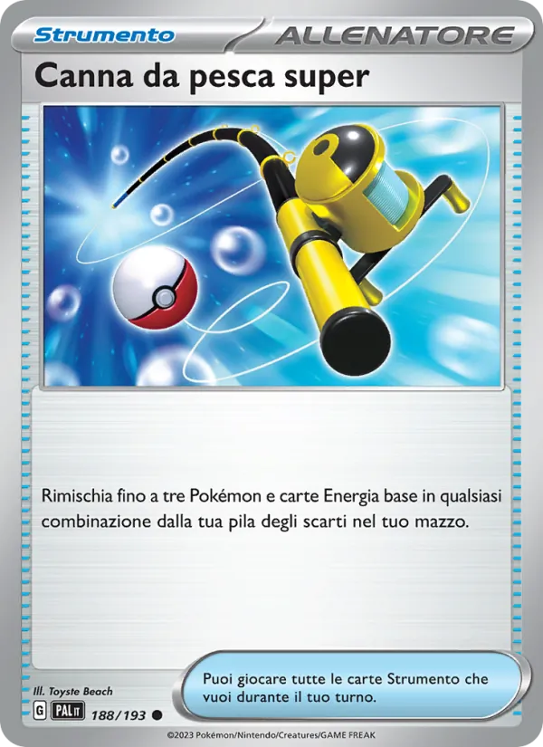 Canna da pesca super (Evoluzioni a Paldea #188/193)