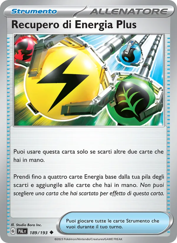 Recupero di Energia Plus (Evoluzioni a Paldea #189/193)