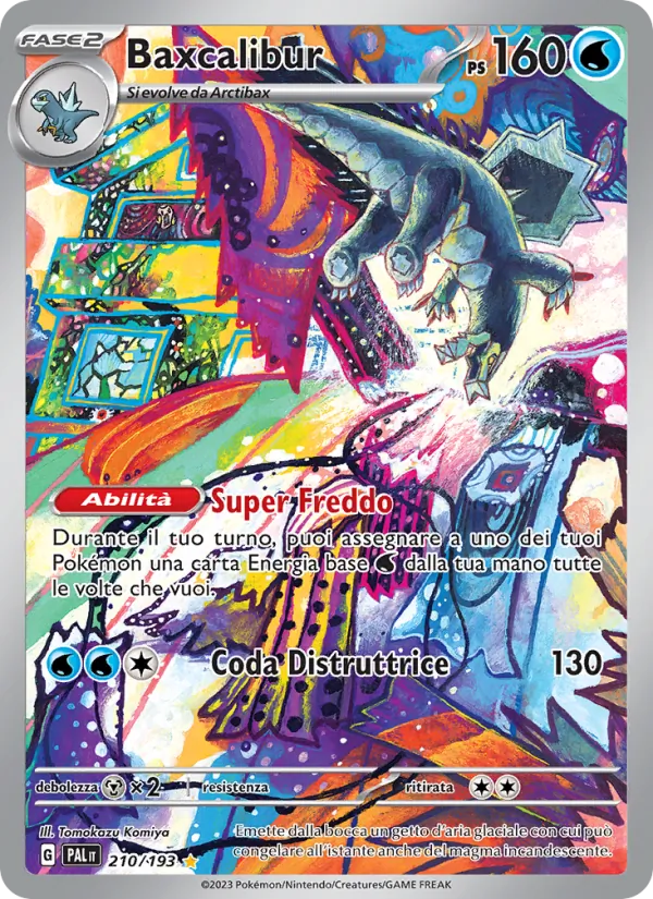 Baxcalibur (Evoluzioni a Paldea #210/193)