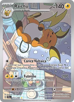 Raichu (Evoluzioni a Paldea #211/193)