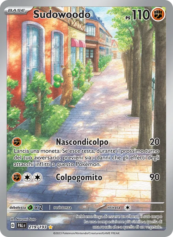 Sudowoodo (Paldea Evolved #219/193)