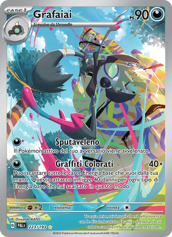 Grafaiai (Evoluzioni a Paldea #223/193)