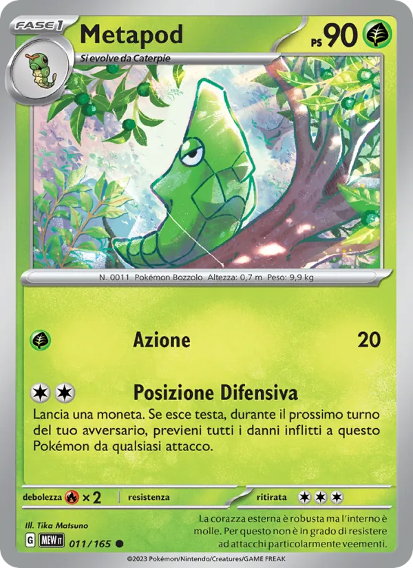 Metapod (151 #011/165)