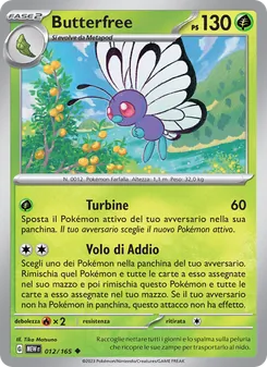 Butterfree (151 #012/165)