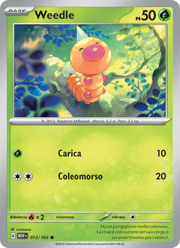 Weedle (151 #013/165)
