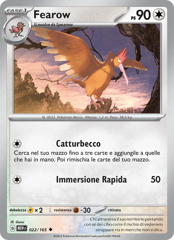 Fearow (151 #022/165)