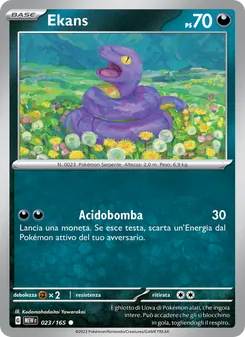 Ekans (151 #023/165)