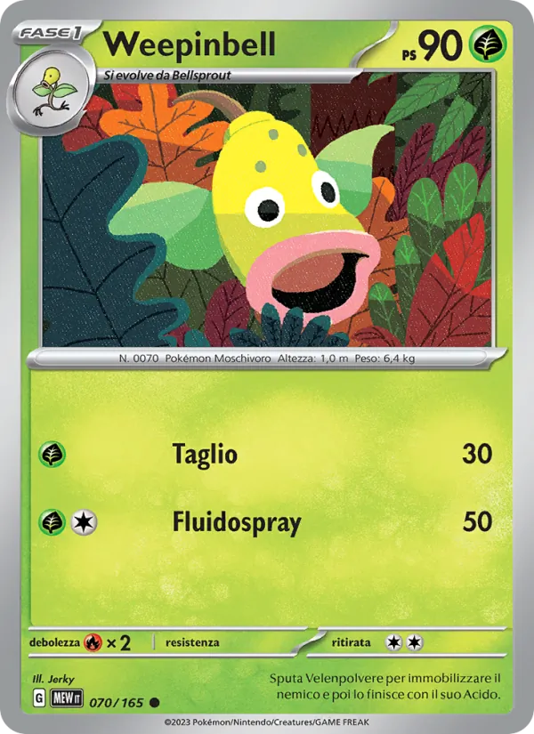 Weepinbell (151 #070/165)