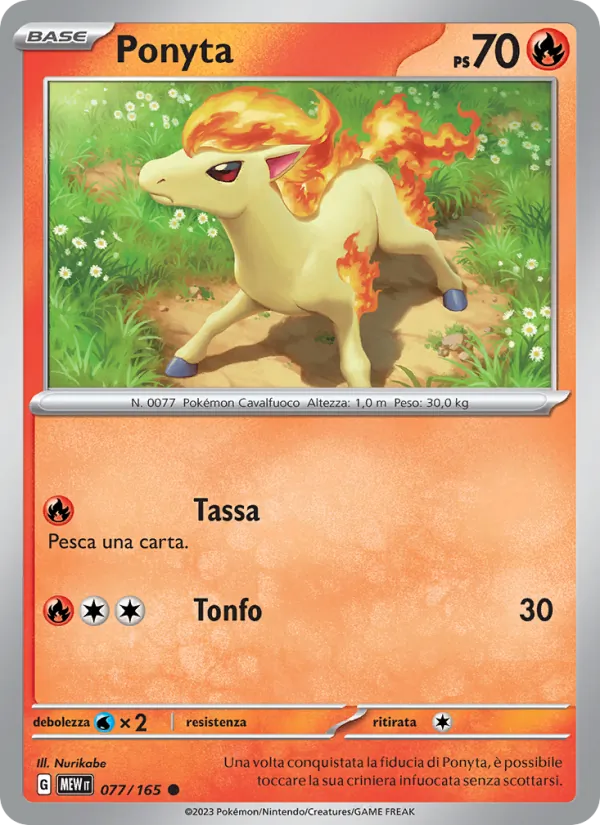 Ponyta (151 #077/165)