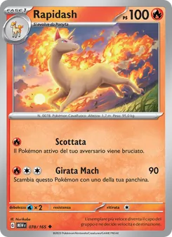 Rapidash (151 #078/165)