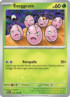 Exeggcute (151 #102/165)