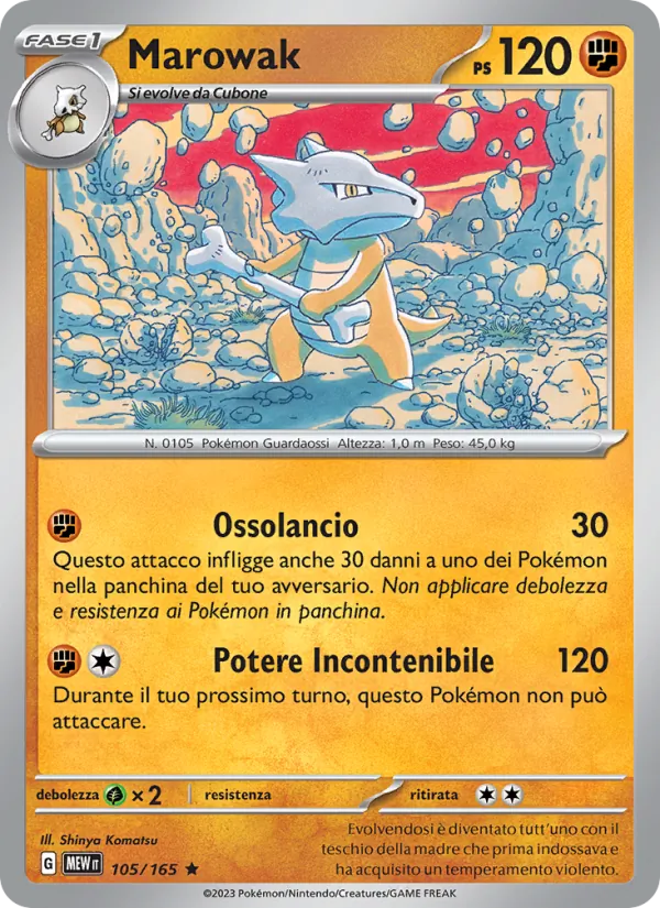 Marowak (151 #105/165)