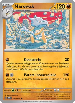 Marowak (151 #105/165)