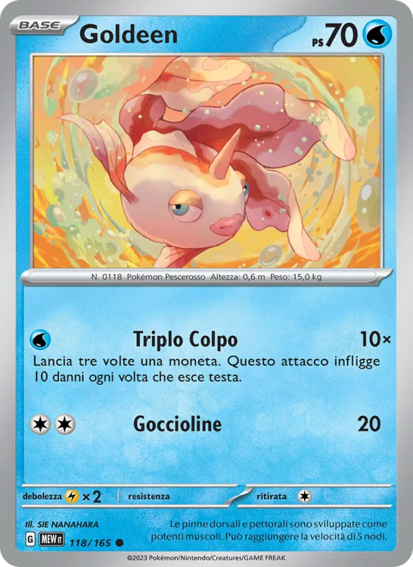 Goldeen (151 #118/165)
