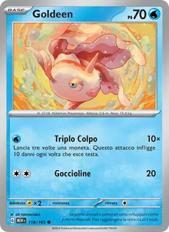 Goldeen (151 #118/165)