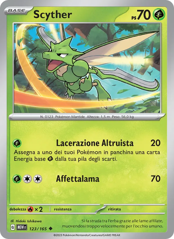 Scyther (151 #123/165)