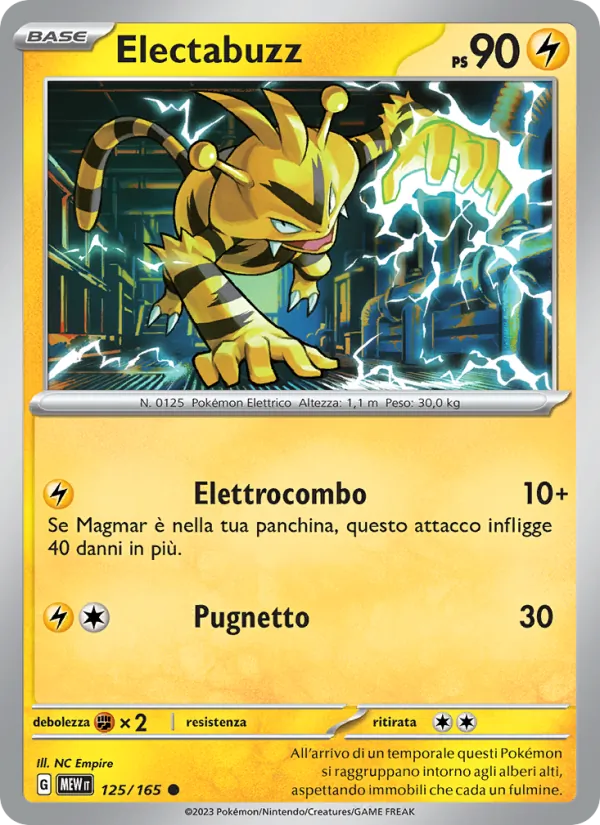 Electabuzz (151 #125/165)