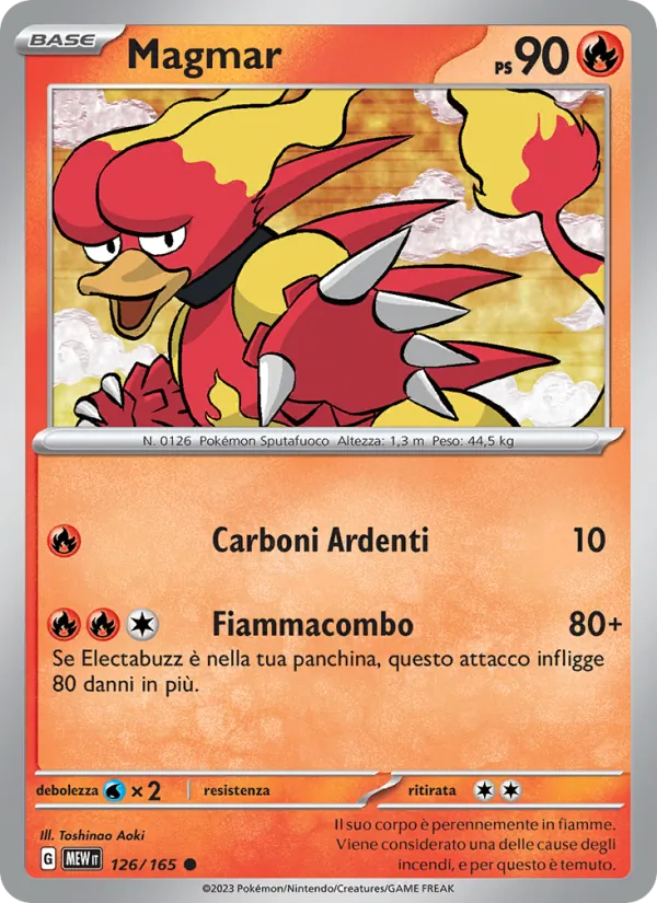 Magmar (151 #126/165)