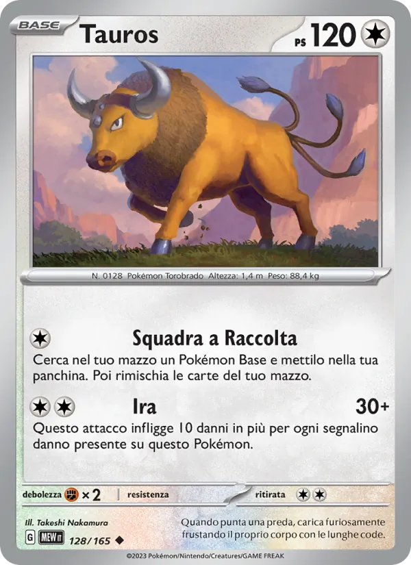 Tauros (151 #128/165)