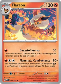 Flareon (151 #136/165)