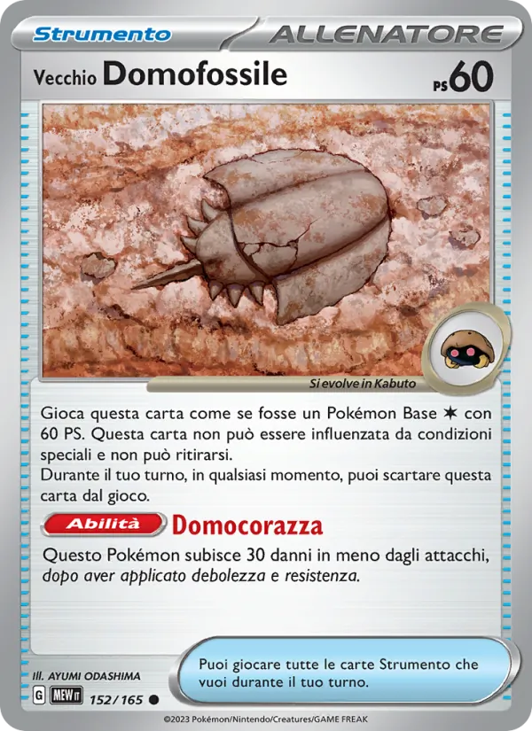 Vecchio Domofossile (151 #152/165)