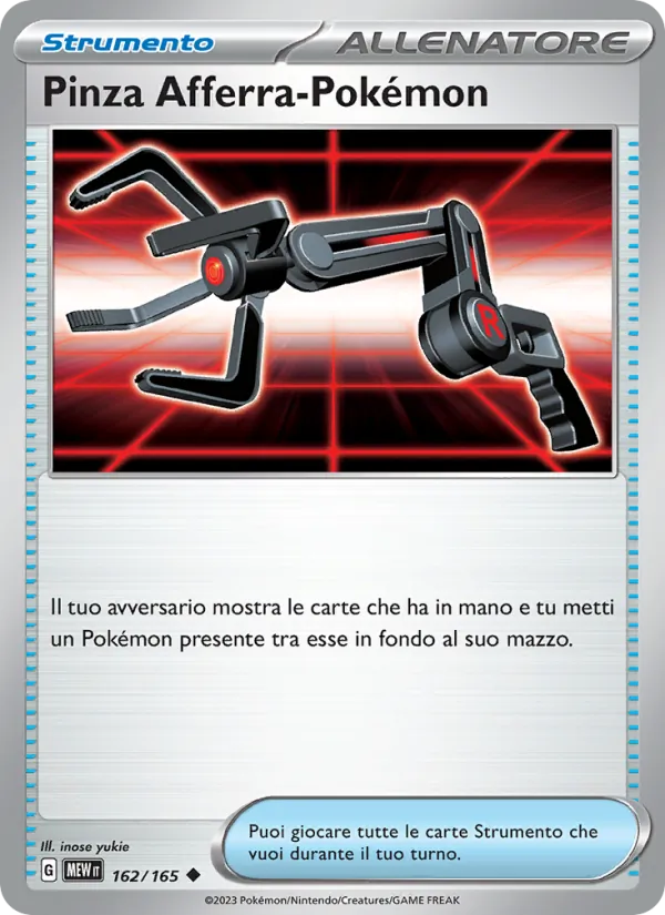 Pinza Afferra-Pokémon (151 #162/165)